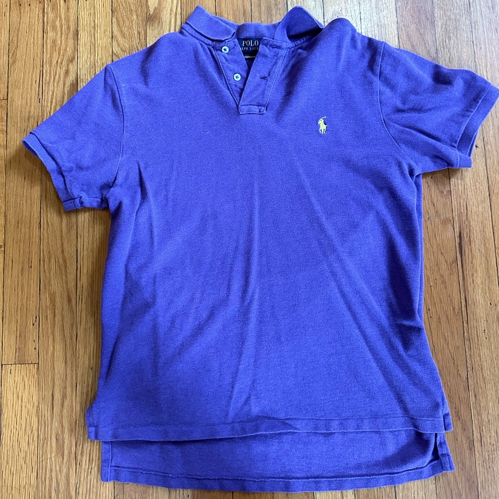 Ralph Lauren Polo Purple Large Custom Fit